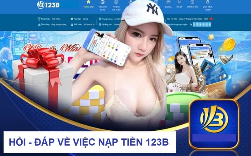 Trả lời người chơi về việc nạp tiền 123B